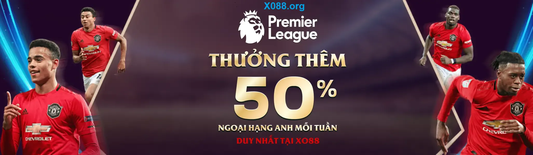 xo88 thuong them 50% ngoai hang anh